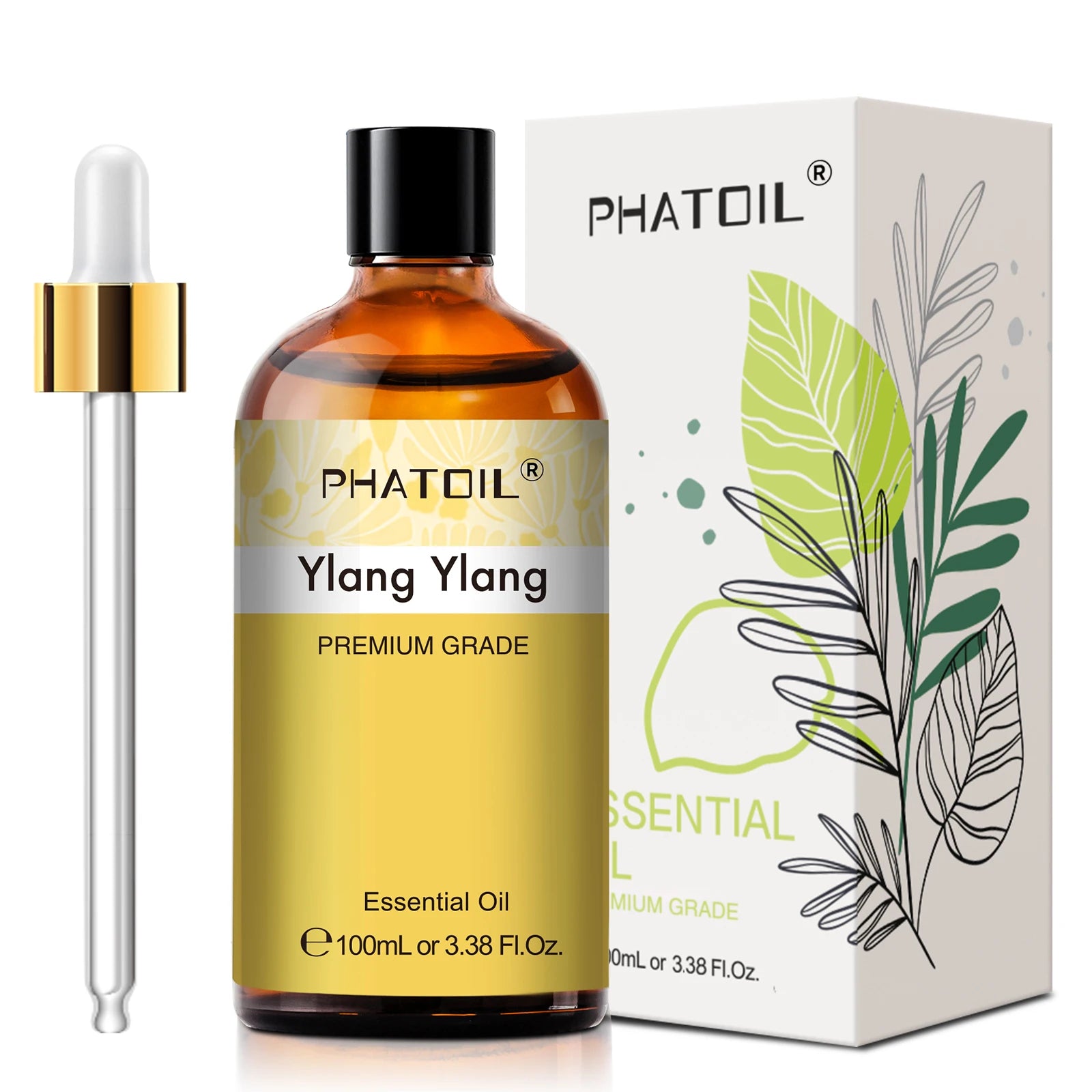 PHATOIL 100ml Essential Oil – Natural Plant Aromatherapy Fragrance